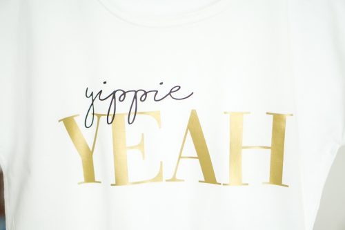 Mellowwords-Shirt-yippie-yeah-gold-1